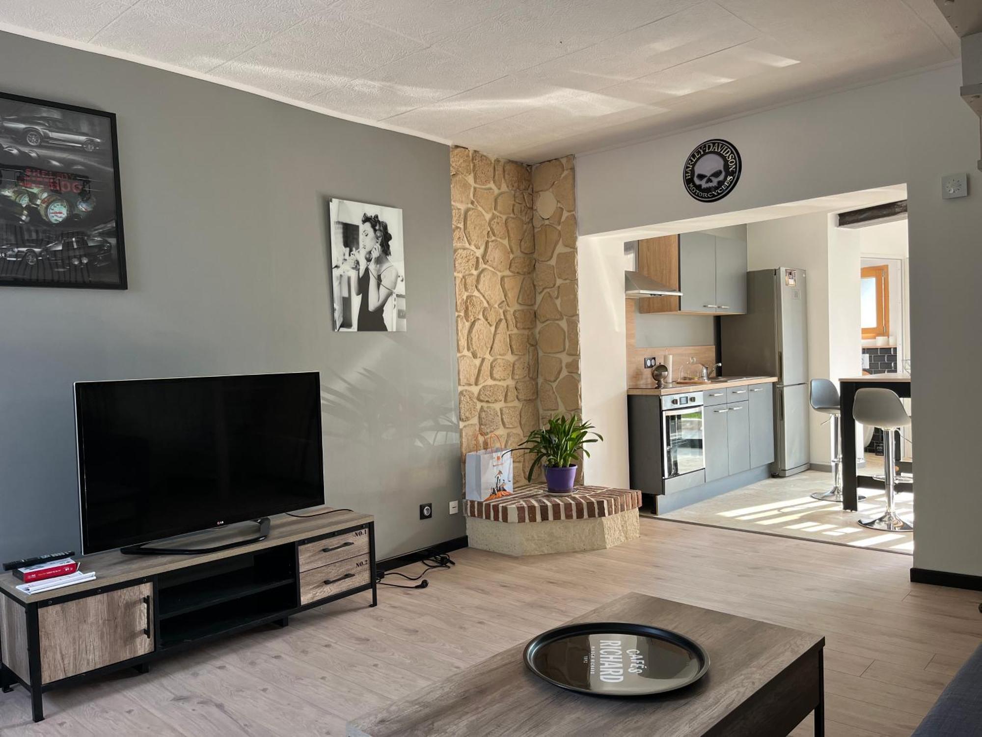 Gite Le Davidson, Maison Avec Jardin Ypreville-Biville Luaran gambar